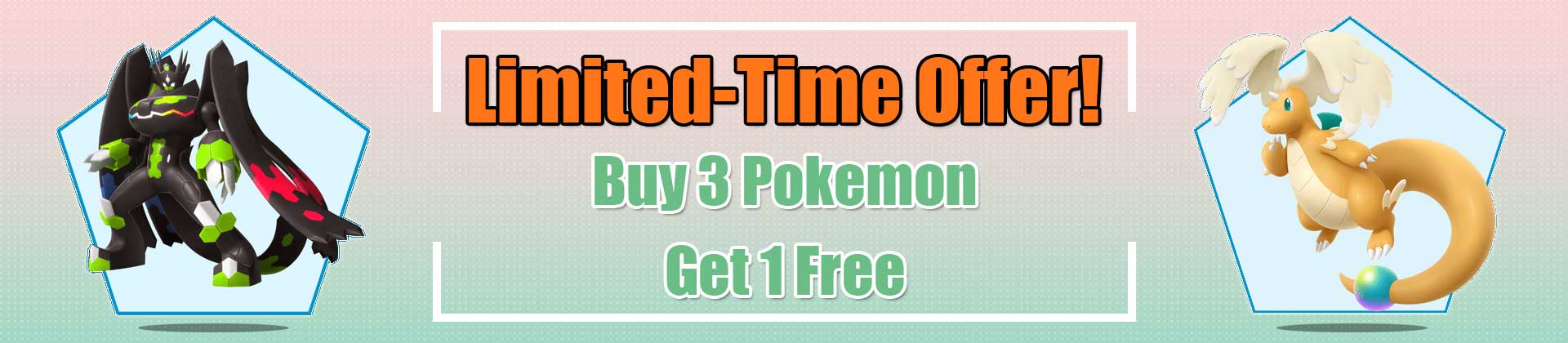 pokemon ZA buy 3 gift 1 promotion